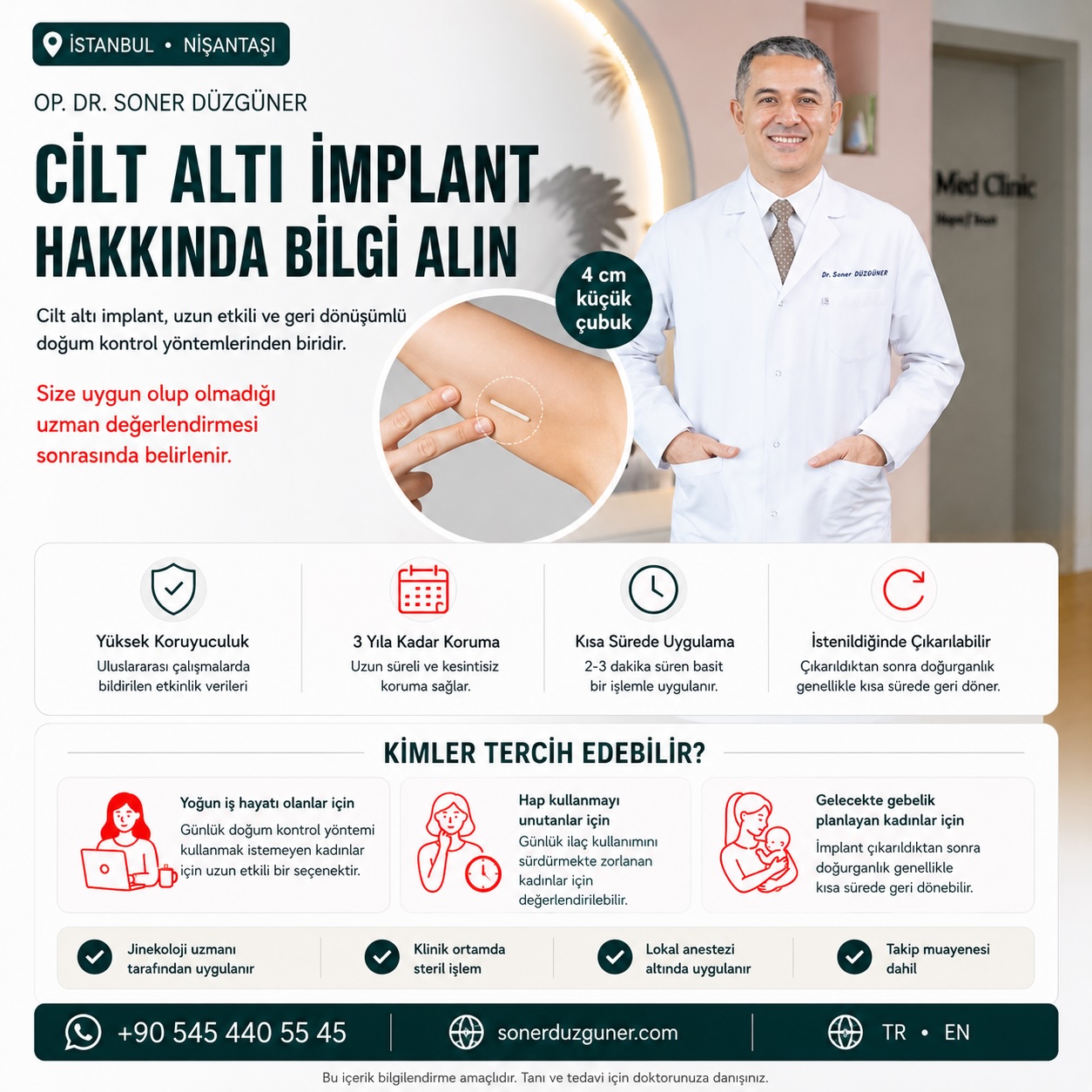 cilt altı implant nedir