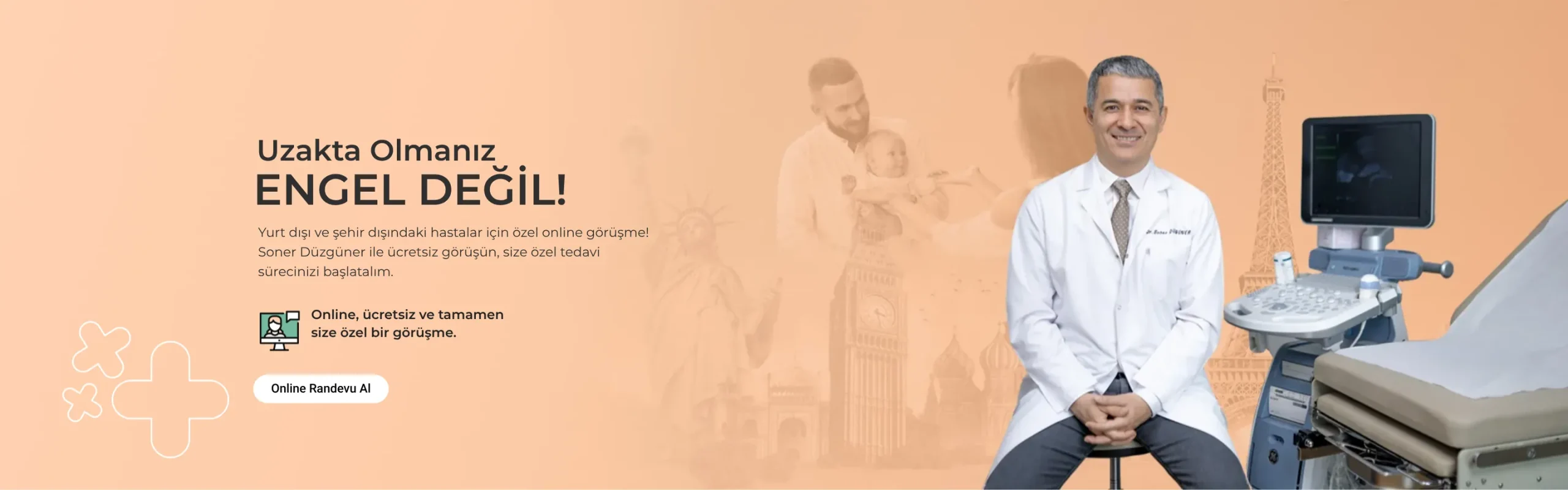 Uzakta olmanız engel değil! Online, ücretsiz ve size özel bir görüşme – Online randevu alın