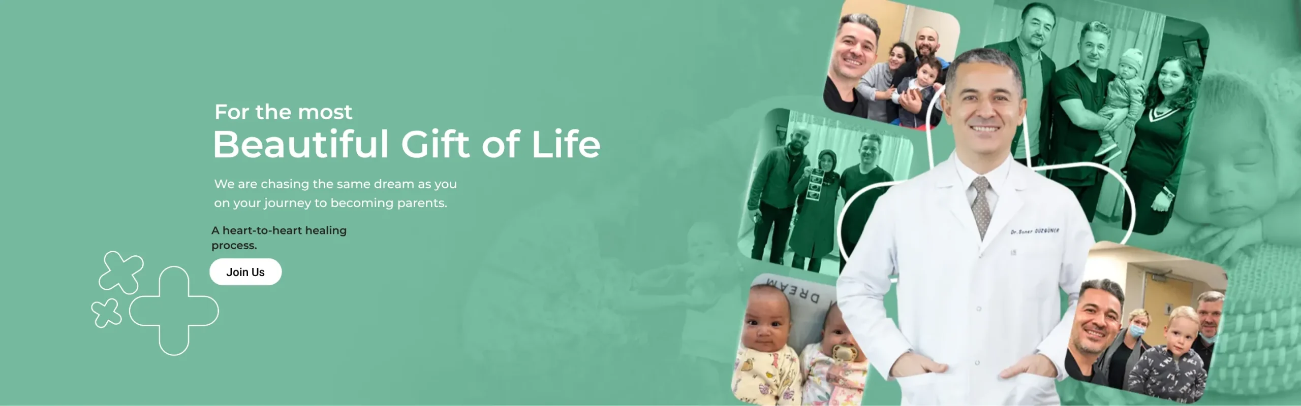 For the most beautiful gift of life… A heart-to-heart healing process – Join us